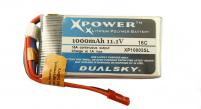   Dualsky 1000 3S1P 11.1, 16C (XP10003SL) 